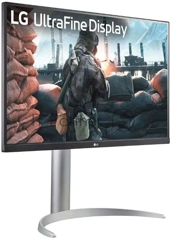 Монитор LG 27 UltraFine 27UP650K-W белый IPS LED 5ms 16:9 HDMI матовая HAS Piv 1200:1 400cd 178гр/178гр 3840x2160 60Hz DP 4K 5.9кг