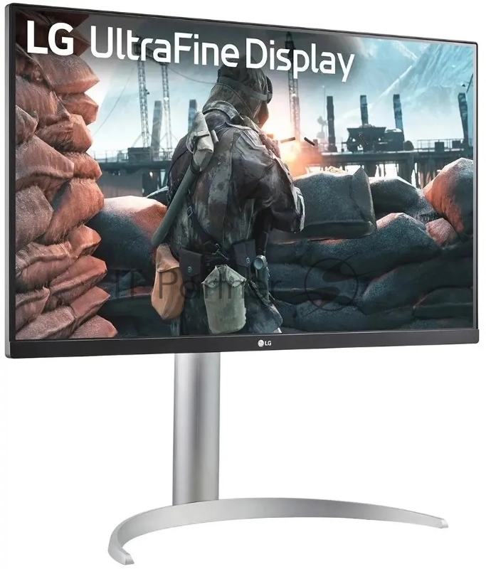 Монитор LG 27 UltraFine 27UP650K-W белый IPS LED 5ms 16:9 HDMI матовая HAS Piv 1200:1 400cd 178гр/178гр 3840x2160 60Hz DP 4K 5.9кг