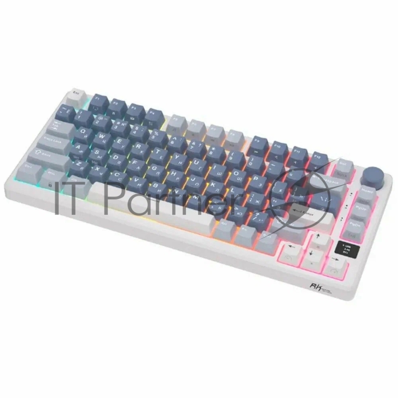 Клавиатура Royal Kludge RK-M75 Phantom (USB/2.4 GHz/Bluetоoth, RGB, Hot Swap, Brown switch)