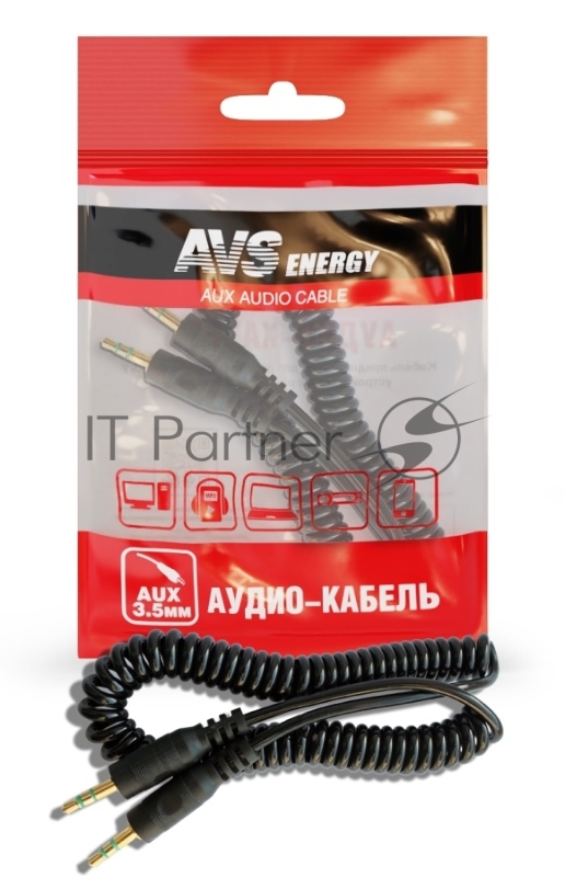 Кабель AVS AU-611 3,5 jack - 3,5 jack (аудио) (2м)
