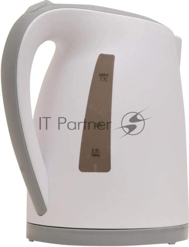 Чайник электрический OASIS K-3PWG белый+серый, 1,7л