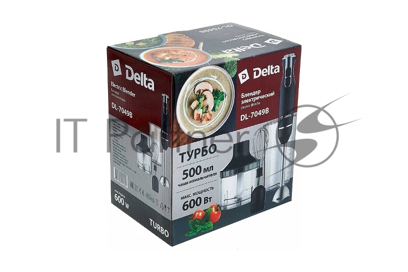 Блендер DELTA DL-7049B черный