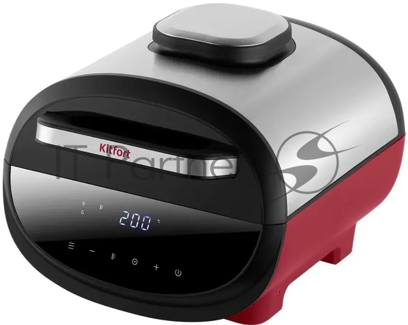 Аэрогриль Kitfort КТ-2295 1700Вт красный/черный