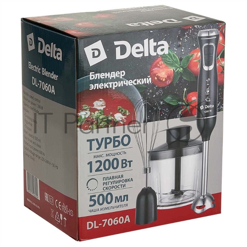 Блендер DELTA DL-7060A цвет: черный