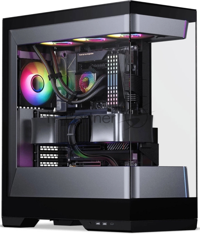 Корпус PHANTEKS Enthoo Evolv S2 Black, 4x120mm ARGB Fan, Tempered Glass, Mid-Tower