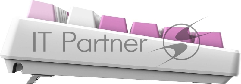 Клавиатура MSI Forge GK600, USB, белый фиолетовый