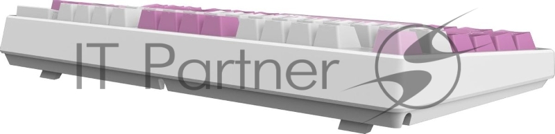 Клавиатура MSI Forge GK600, USB, белый фиолетовый