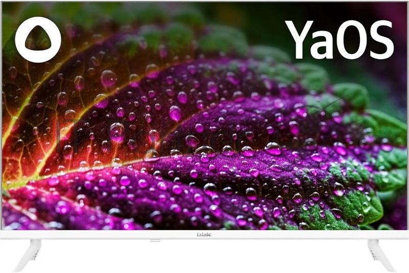 Телевизор LED BBK 32 32LEX-7241/TS2C (W) Яндекс.ТВ белый HD 60Hz DVB-T2 DVB-C DVB-S2 USB WiFi Smart TV (RUS)