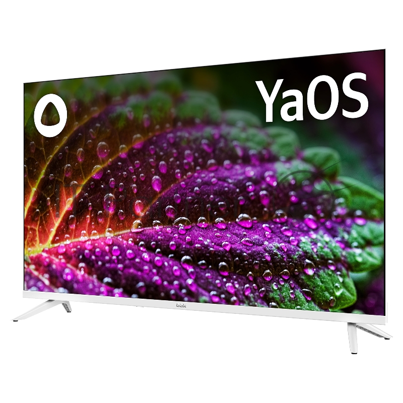 Телевизор LED BBK 40 40LEX-7241/FTS2C (W) YaOS белый FULL HD 60Hz DVB-T2 DVB-C DVB-S2 USB WiFi Smart TV (RUS)