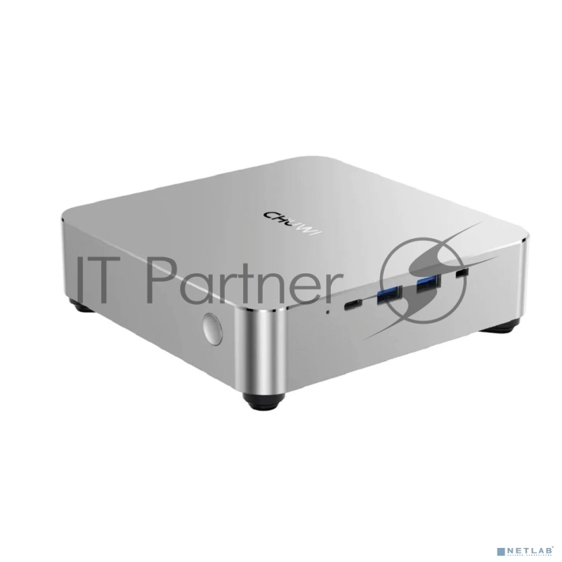 Неттоп Chuwi AuBox Intel Core i9 13900HK(2.2Ghz)/16384Mb/512SSD UHD Graphics/BT/WiFi/war 1y/0.74kg/Gold+Black/Win11Pro + Aluminum+plastic/RAM slot*2/bracket/USB2.0*1/USB3.2