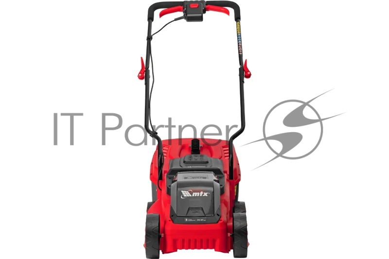 Газонокосилка аккумуляторная бесщеточная MTX CLM-320, 320 мм, травосб. 30 л, Li-Ion, 20 В