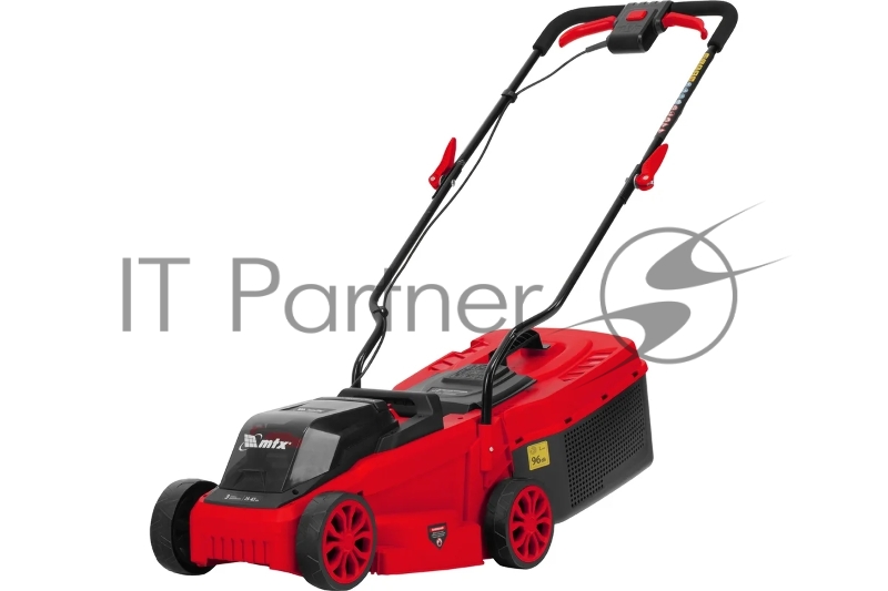 Газонокосилка аккумуляторная бесщеточная MTX CLM-320, 320 мм, травосб. 30 л, Li-Ion, 20 В