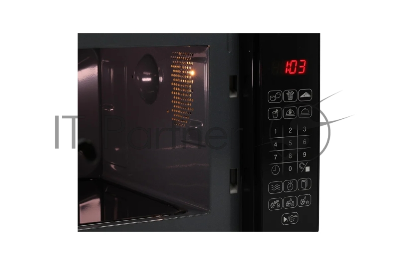 Микроволновая печь OURSSON MD2043G/BL чёрный, 20 л, 700 Вт, переключатели - сенсор