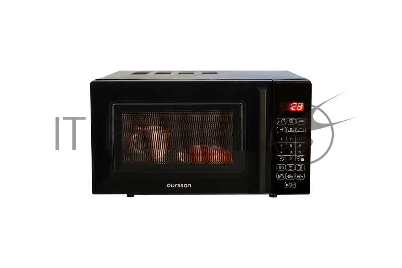 Микроволновая печь OURSSON MD2043G/BL чёрный, 20 л, 700 Вт, переключатели - сенсор