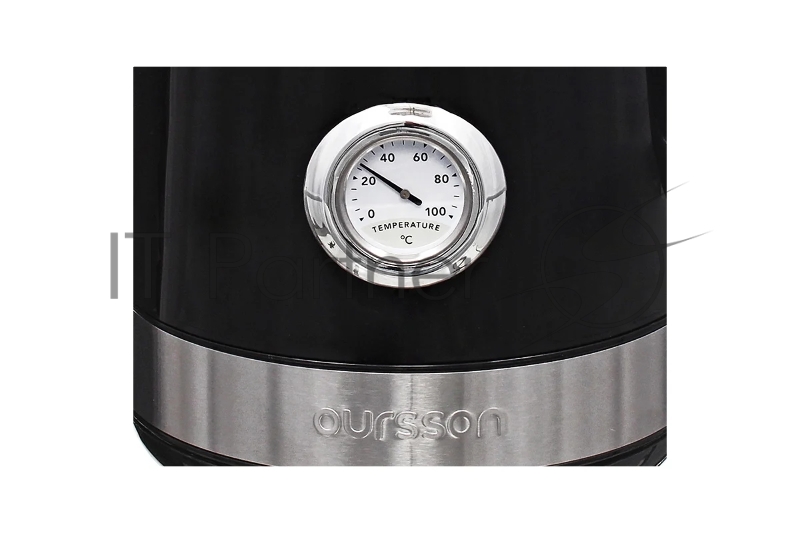 Чайник электрический OURSSON KE1716P/BL чёрный