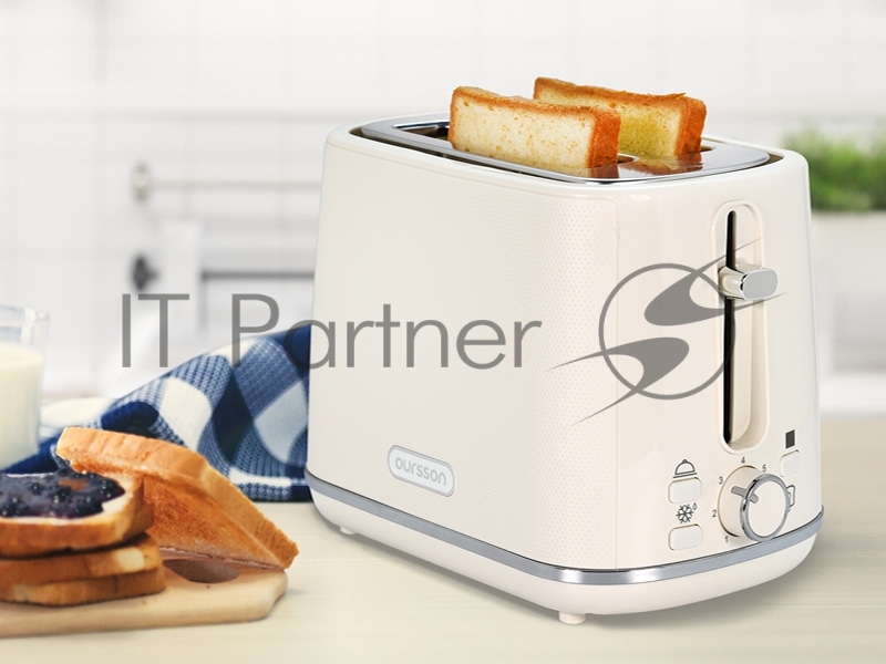 Тостер OURSSON TS2115/IV бежевый