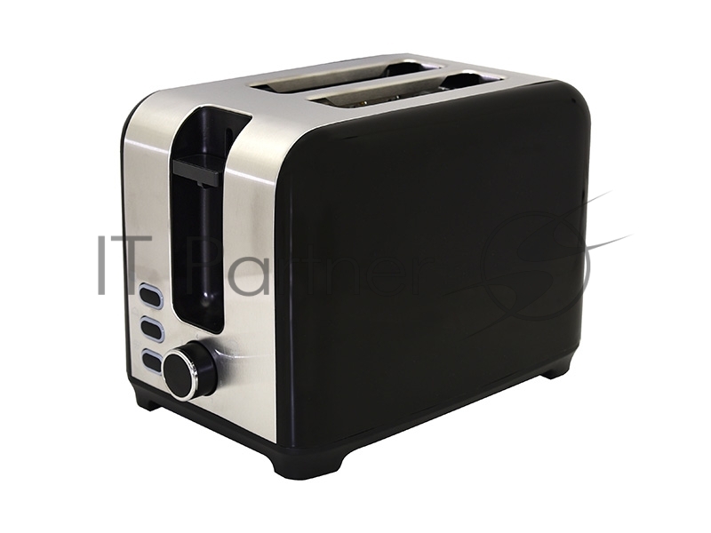 Тостер OURSSON TS2120/BL чёрный, 930 Вт