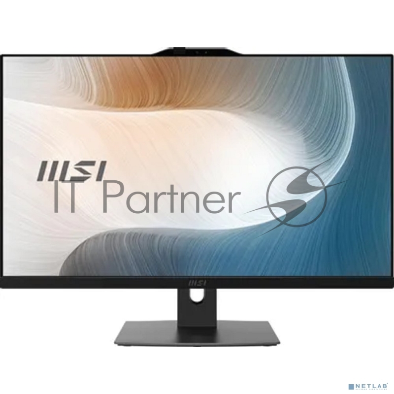 Моноблок MSI Modern AM272P 1M-687XRU 27 Full HD Core 7 150U (1.8) 32Gb SSD1Tb Graphics noOS GbitEth WiFi BT 120W клавиатура мышь Cam черный 1920x1080
