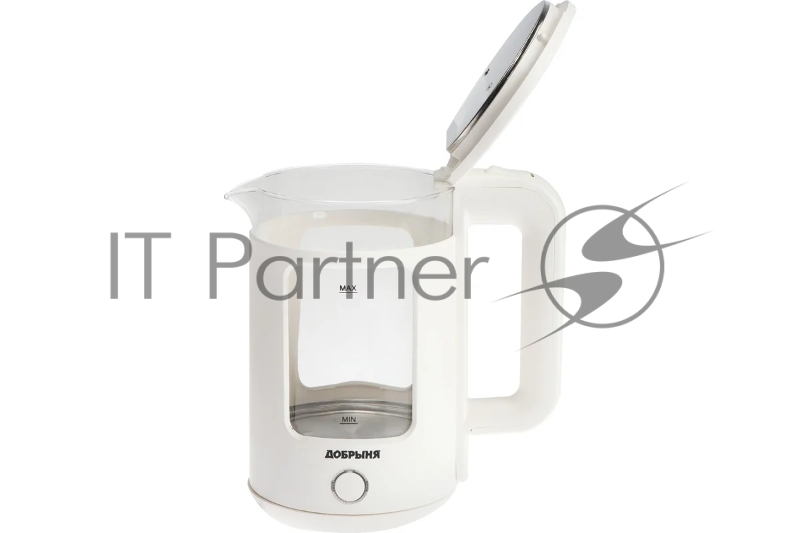 Чайник электрический ДОБРЫНЯ DO-1259W белый