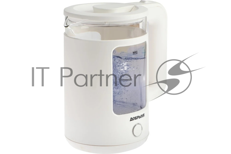 Чайник электрический ДОБРЫНЯ DO-1259W белый