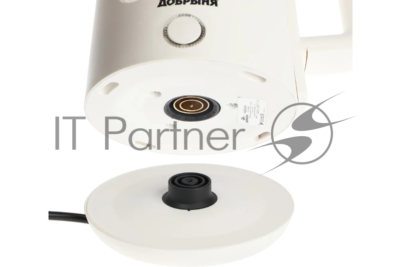 Чайник электрический ДОБРЫНЯ DO-1259W белый