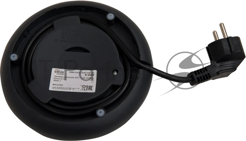 Чайник электрический OASIS K-4SPB черный 1,7л 2200Вт