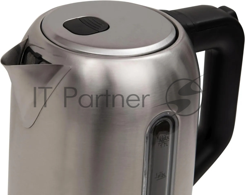 Чайник электрический OASIS K-5SWS стальной+черный 1,7л 2200Вт