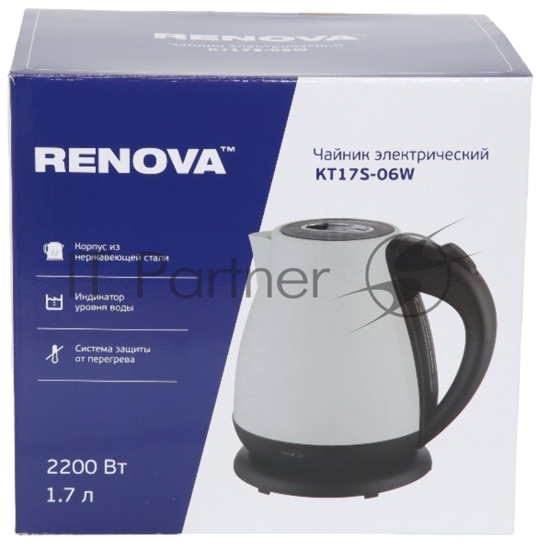 Чайник электрический RENOVA KT17S-06W