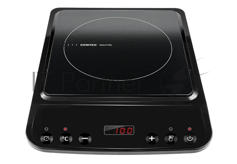 Индукционная плитка Centek CT-1518 <2000Вт> 8 настроек мощности, LED-дисплей таймер, сенсор. управл.