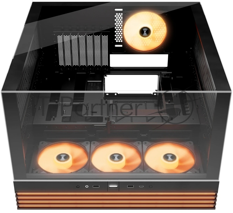 Корпус ПК без блока питания Case be quiet! LIGHT BASE 600 LX, Midi-Tower, TG, 4x120mm ARGB, 2xUSB-A 3.2, 1xUSB 3.2 Type-C, ATX, mATX, mITX Black