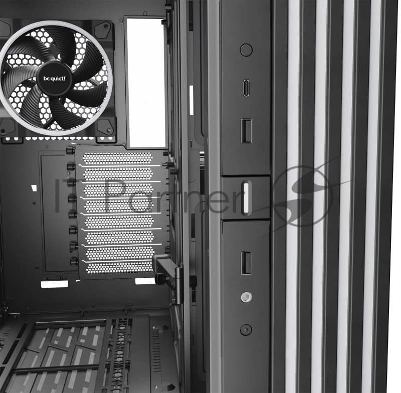 Корпус ПК без блока питания Case be quiet! LIGHT BASE 900 FX, Full-Tower, TG, 4x140mm ARGB, 2xUSB-A 3.2, 1xUSB 3.2 Type-C, XL-ATX, E-ATX, ATX, mATX, mITX Black