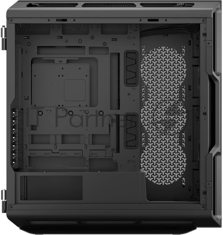 Корпус без блока питания Case Corsair 5000T, Midi-Tower, TG, no fan, 4xUSB-A 3.2, 1xUSB 3.2 Type-C, E-ATX, ATX, mATX, mITX Black