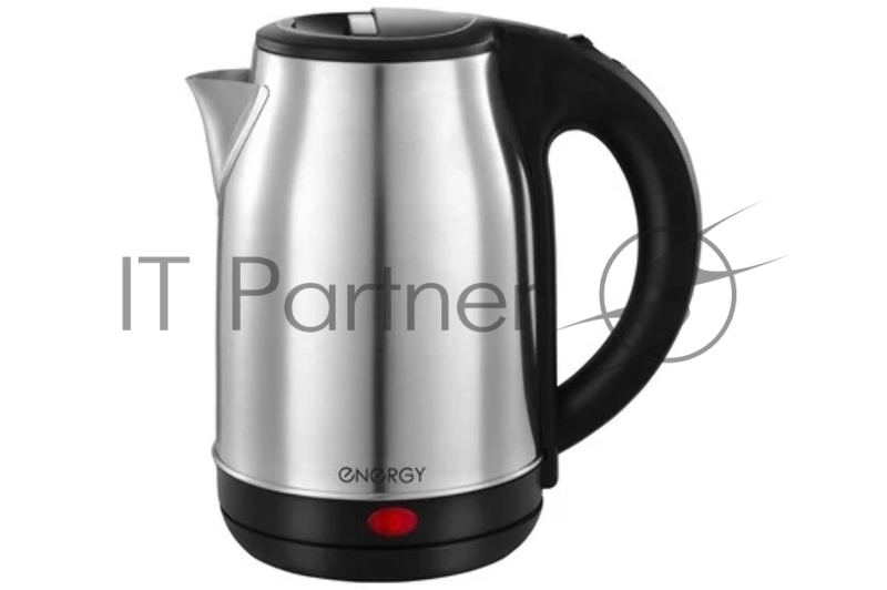 Чайник электрический ENERGY E-201 (1,8 л, диск) стальной, красный