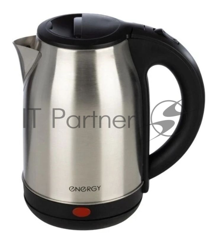 Чайник электрический ENERGY E-201 (1,8 л, диск) стальной, красный