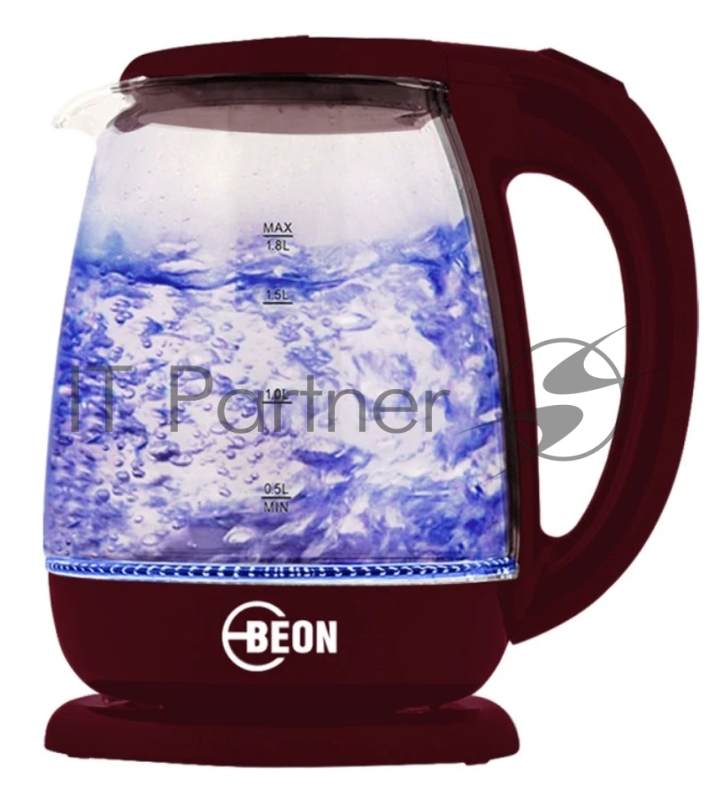 Чайник электрический BEON BN-3046 бордовый