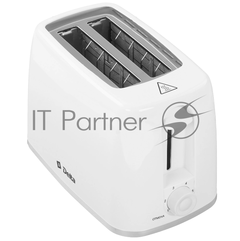 Тостер DELTA DL-6901 белый