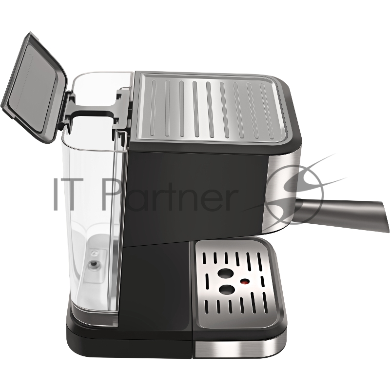 Кофеварка рожковая ARESA AR-1612 чёрный, исп. кофе - молотый, 1,5 л, 1100 Вт, 15 бар