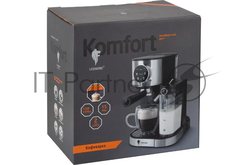 Кофеварка рожковая LEONORD LE-1754M (108165)