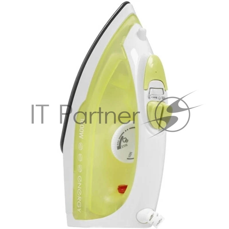 Утюг Energy EN-327 желтый(Мощность 1600 Вт. Тефлоновая подошва. Сухое глажение. Пар. Паровой удар. Вертикальный пар. Спрей. Функция самоочистки. Объем резервуара 200 мл. Цвет желтый.)