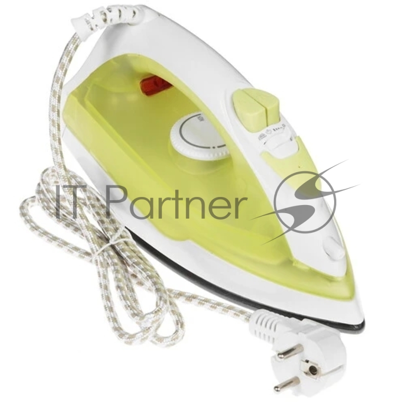 Утюг Energy EN-327 желтый(Мощность 1600 Вт. Тефлоновая подошва. Сухое глажение. Пар. Паровой удар. Вертикальный пар. Спрей. Функция самоочистки. Объем резервуара 200 мл. Цвет желтый.)