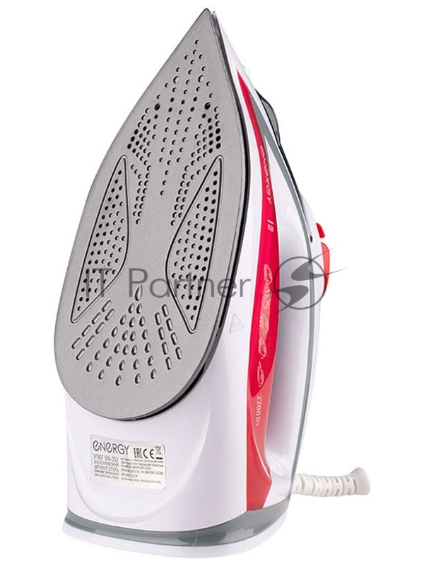 Утюг Energy EN-353 оранжевый (2200Вт, пар, спрей, пар.удар, самооч., тефлон.подошва, антинакипь)