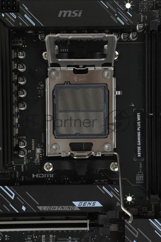 Материнская плата MSI X870E GAMING PLUS WIFI X870E, AM5, 4*DDR5, 3*PCIEx16, 1*PCIEx1, 3*M.2, 2*TypeC, 2*USB3.2Gen2, 6*USB3.2Gen1, 10*USB2.0, 4*SATA3.0, 5G, 1*Type-C(DP), HDMI, ATX, RTL