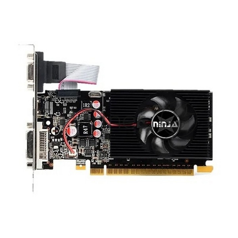 Видеокарта Ninja (Sinotex) GT730 1GB DDR3 128BIT DVI HDMI VGA 1FAN RTL