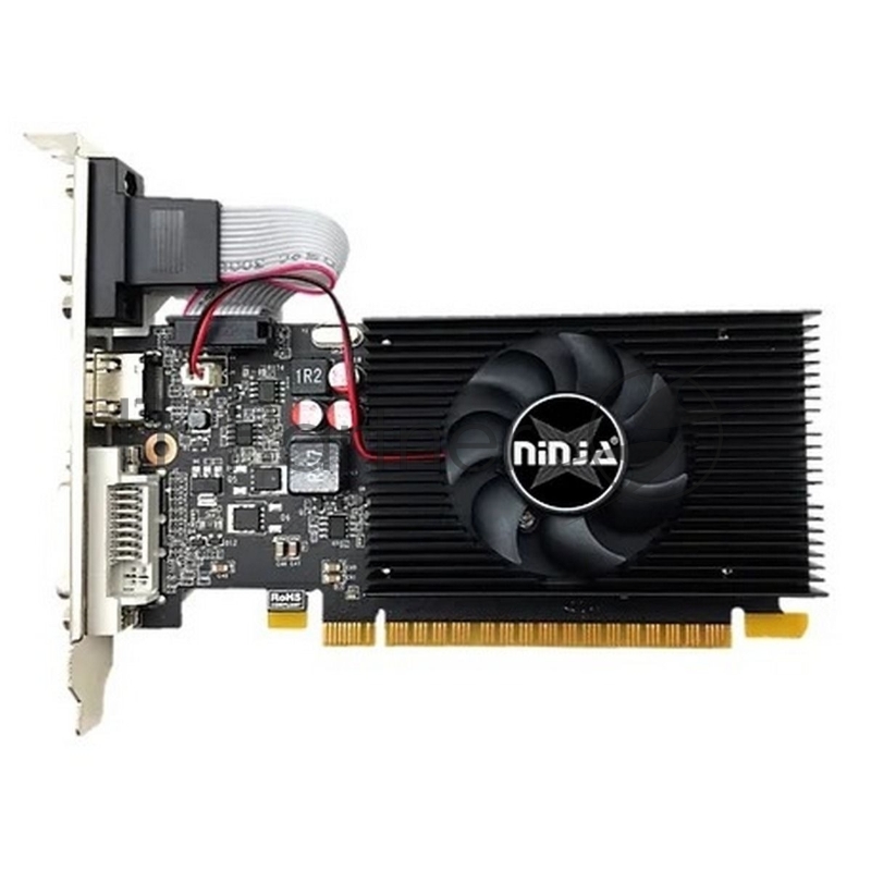 Видеокарта Ninja (Sinotex) GT710 4G DDR3 64BIT DVI HDMI VGA 1FAN RTL