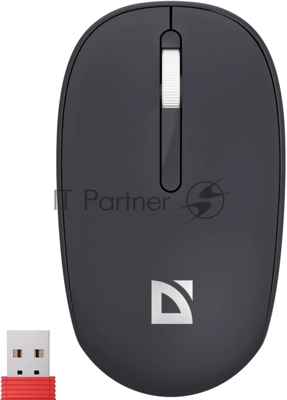 Мышь DEFENDER (52396) Smart MM-396, черный