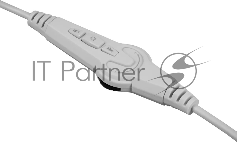 Игровая гарнитура DEFENDER (62490) Glitch белый, RGB