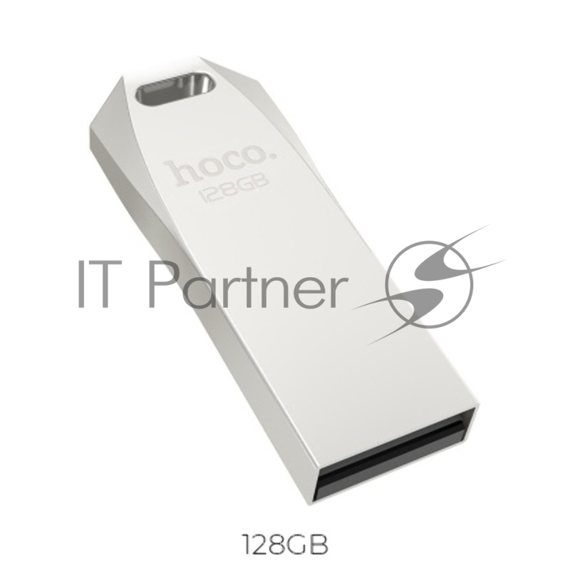 Флешка USB HOCO (6957531099857) UD4 USB 128GB 2.0 Silver