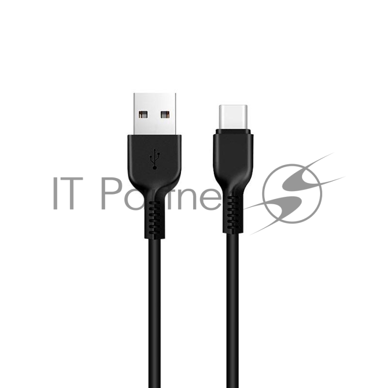 Кабель USB 2.0 hoco X20, AM/Type-C M, черный, 1м