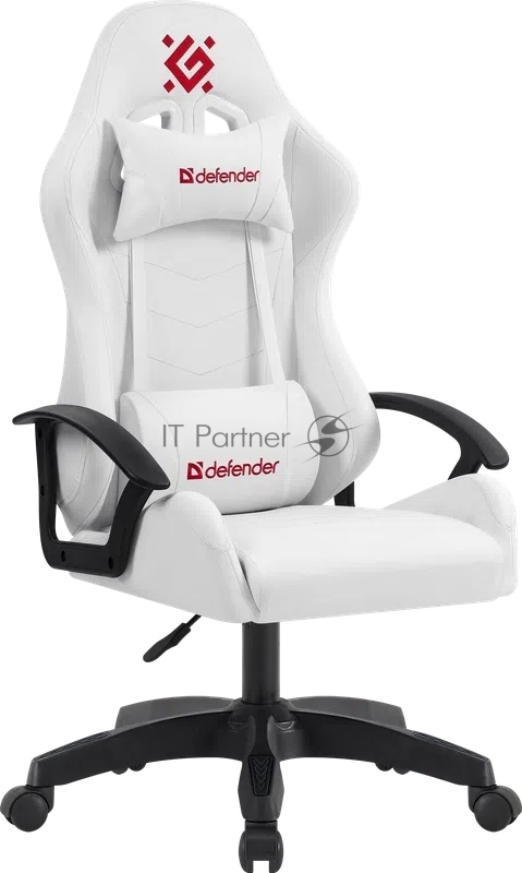 Кресло игровое Defender Lion Белый,класс 2,PU