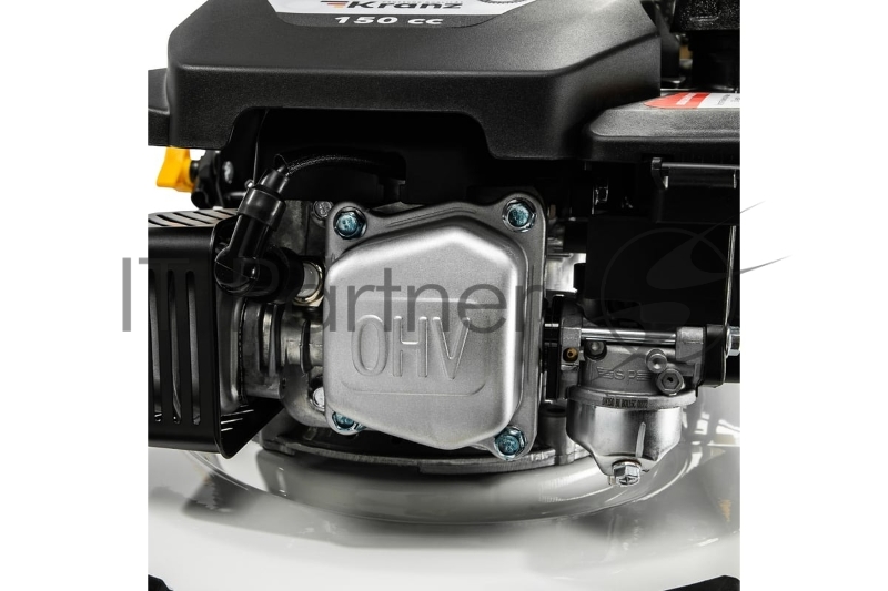 Газонокосилка бензиновая KR-430NSP несамоходная, 150см3, 43см KRANZ